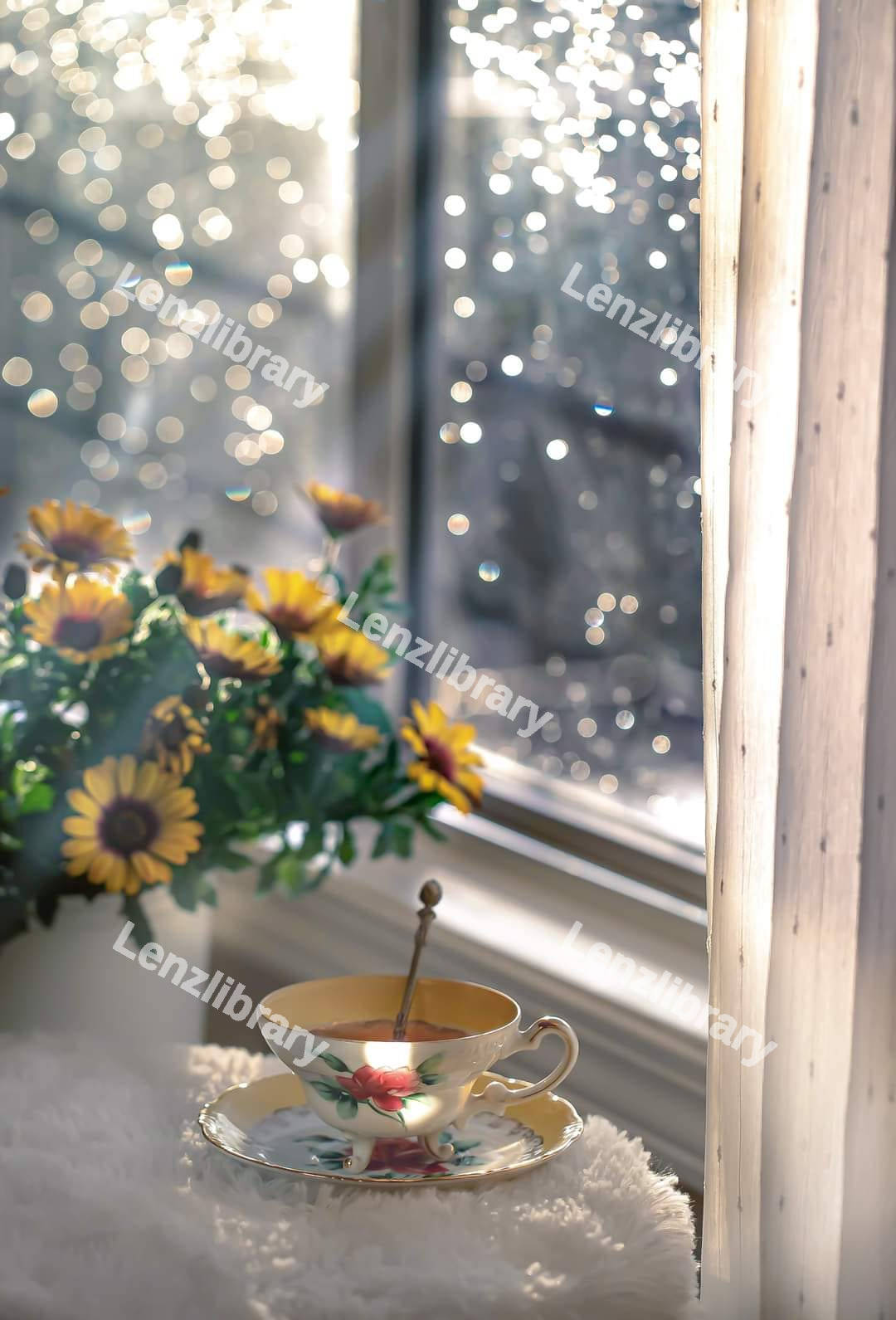 Cup of tea on the table